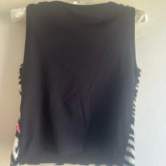 SOLD RARE Morgan De Toi two piece faux fur zebra set - Picture 4 of 6